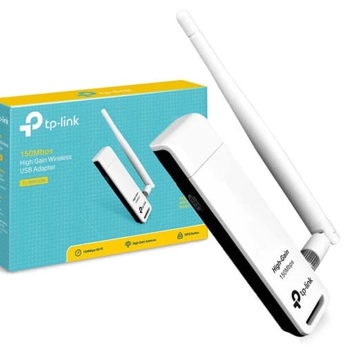 قوي شبكة لاسلكي 150 ميجابت هوائي  TP-LINK TL-WN722NC 150Mbps High Gain Wireless USB Adapter